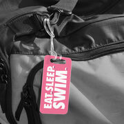 Swimming Bag/Luggage Tag - Eat Sleep Swim