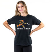 Hockey Short Sleeve T-Shirt - Hat-Trick or Treat
