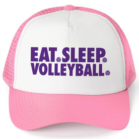 Volleyball Trucker Hat - Eat Sleep Volleyball