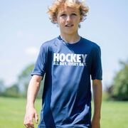 Hockey Short Sleeve Performance Tee - All Day Every Day