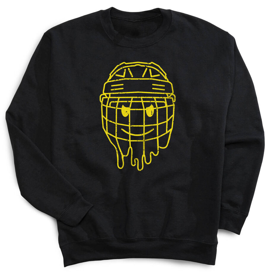 ChalkTalkSPORTS Hockey Lace-Up Hooded Sweatshirt, Celly