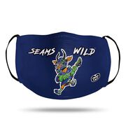 Seams Wild Lacrosse Face Mask - Dart