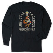 Guys Lacrosse Tshirt Long Sleeve - Lone Star Lacrosse