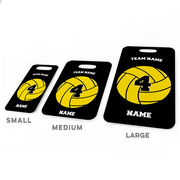 Volleyball Bag/Luggage Tag - Personalized Volleyball Team