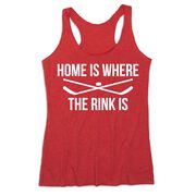 Hockey Women's Everyday Tank Top - Home Is Where The Rink Is