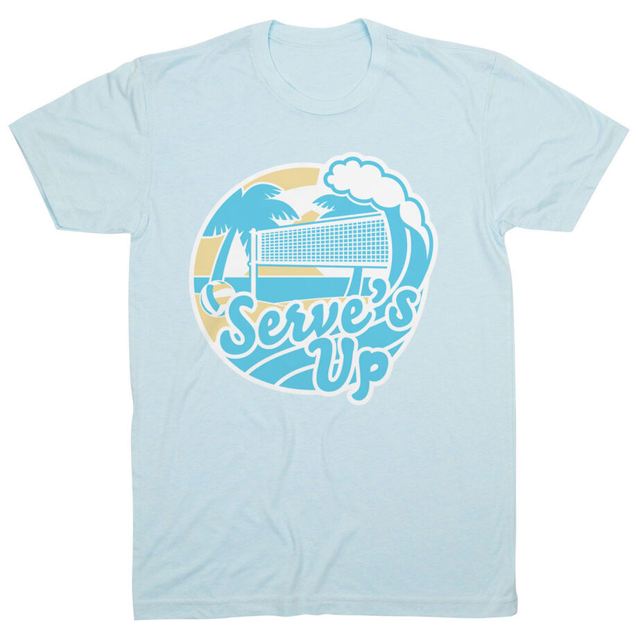 Volleyball Short Sleeve T-Shirt - Serve's Up