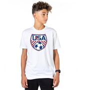 Soccer Short Sleeve T-Shirt - Soccer USA