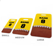 Football Bag/Luggage Tag - Personalized Football Image