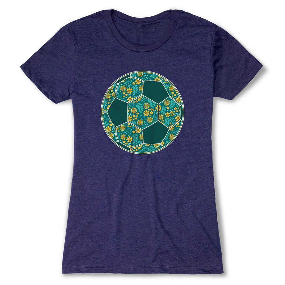 Soccer Women's Everyday Tee - Summer Kicks