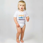 Volleyball Baby One-Piece - Crawl Walk Volleyball