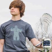 Guys Lacrosse Short Sleeve T-Shirt - Yeti