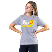 Softball T-Shirt Short Sleeve Eat. Sleep. Softball.
