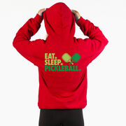 Pickleball Hooded Sweatshirt - Eat. Sleep. Pickleball (Back Design)
