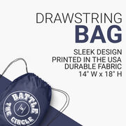 Wrestling Drawstring Backpack - Battle In Circle