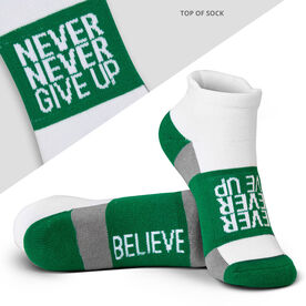 Socrates® Woven Performance Socks Never Never Give Up