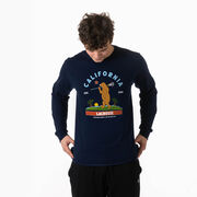 Guys Lacrosse Tshirt Long Sleeve - California Lacrosse