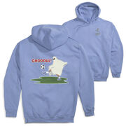 Soccer Hooded Sweatshirt - Soccer Ghoul (Back Design)