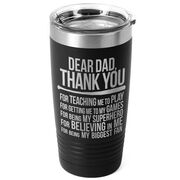 Baseball 20 oz. Double Insulated Tumbler - Dear Dad