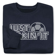 Soccer Crewneck Sweatshirt - Just Kickin' It