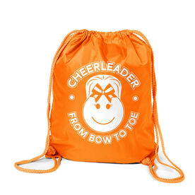 Cheerleading Sport Pack Cinch Sack - Cheerleader From Bow To Toe