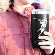 Guys Lacrosse 20 oz. Double Insulated Tumbler - Player Silhouette