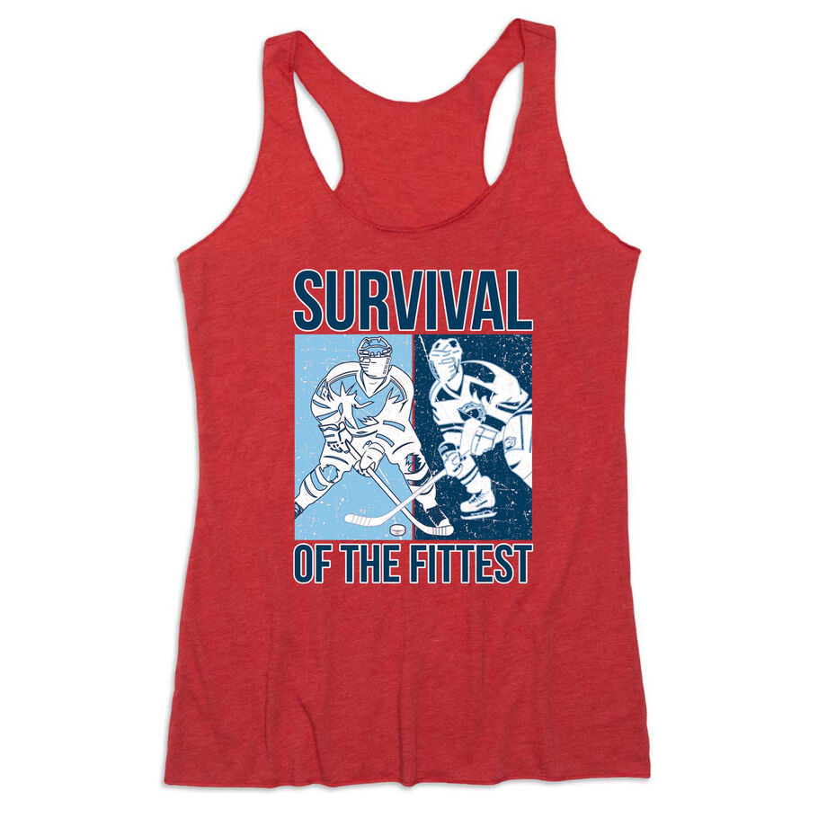 Hockey Women's Everyday Tank Top - Survival of the Fittest