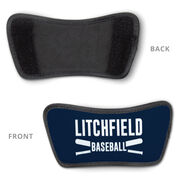 Baseball Repwell&reg; Slide Sandals - Personalized Team Name with Bats