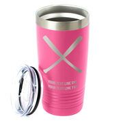 Softball 20 oz. Double Insulated Tumbler - Crossed Bats Icon