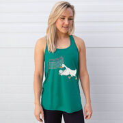 Volleyball Flowy Racerback Tank Top - Goosebumps