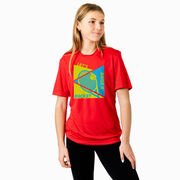 Tennis Short Sleeve Performance Tee - Let's Raise A Racket
