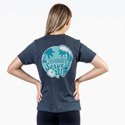 Pickleball Short Sleeve T-Shirt - Serve's Up (Back Design)