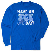 Hockey Tshirt Long Sleeve - Have An Ice Day