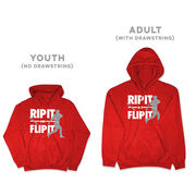 Baseball Hooded Sweatshirt - Rip It Flip It