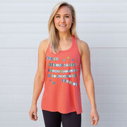 Girls Lacrosse Flowy Racerback Tank Top - In My Lax Girl Era