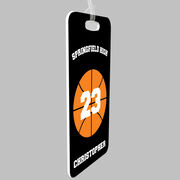 Basketball Bag/Luggage Tag - Basketball Team Ball