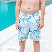 Guys Lacrosse Swim Trunks - Velocity