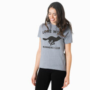 Running Short Sleeve T-Shirt - Run Club Lone Wolf