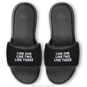 Personalized Repwell&reg; Sandal Straps - Your Text