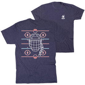Hockey T-Shirt Short Sleeve - Game Time Girl (Back Design)
