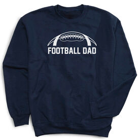 Football Crew Neck Sweatshirt - Football Dad