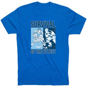 Hockey Short Sleeve T-Shirt - Survival of the Fittest