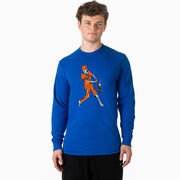 Baseball T-Shirt Long Sleeve - Home Run Zombie