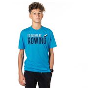 Crew Tshirt Short Sleeve I'd Rather Be Rowing