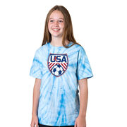 Soccer Short Sleeve T-Shirt - Soccer USA Tie Dye