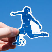 Soccer Sticker - Soccer Girl