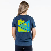Tennis Short Sleeve T-Shirt - Let's Raise A Racket (Back Design)
