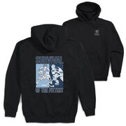 Hockey Hooded Sweatshirt - Survival of the Fittest (Back Design)