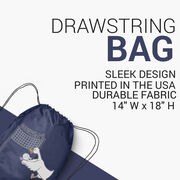 Volleyball Drawstring Backpack - Goosebumps
