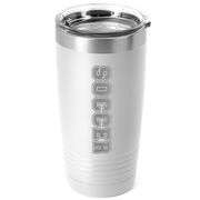 Soccer 20 oz. Double Insulated Tumbler - Soccer