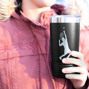 Tennis 20 oz. Double Insulated Tumbler - Male Silhouette
